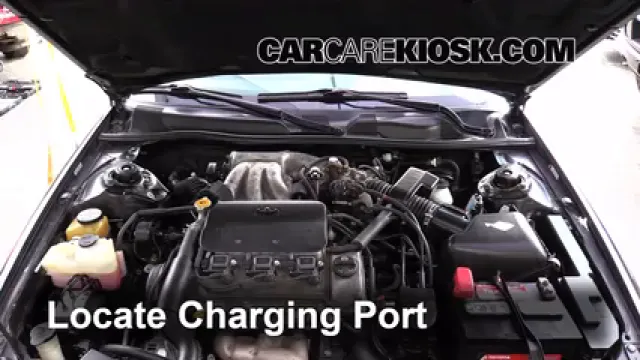 1998 Toyota Camry XLE 3.0L V6 Climatisation Ajouter du réfrigérant